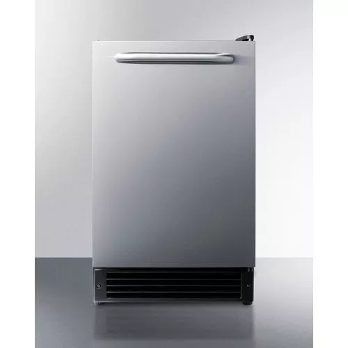 15 lb. Drain-Free built-in IcemakerDoor Swing RHD , Stainless SteelSummit BIM26