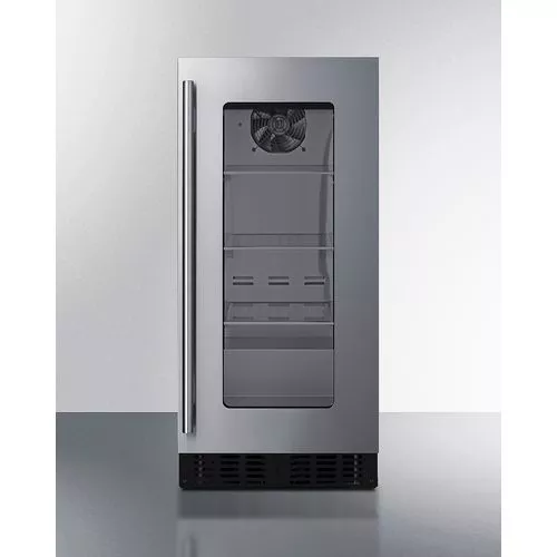 15" Wide Built-In Beverage Center,ADA CompliantDoor Swing RHD , GlassSummit ASDG1521