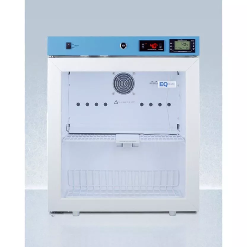 19" Wide Compact Healthcare RefrigeratorRHD , GlassSummit ACR162G