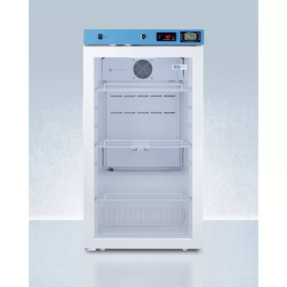 19" Wide Healthcare RefrigeratorRHD , GlassSummit ACR32G