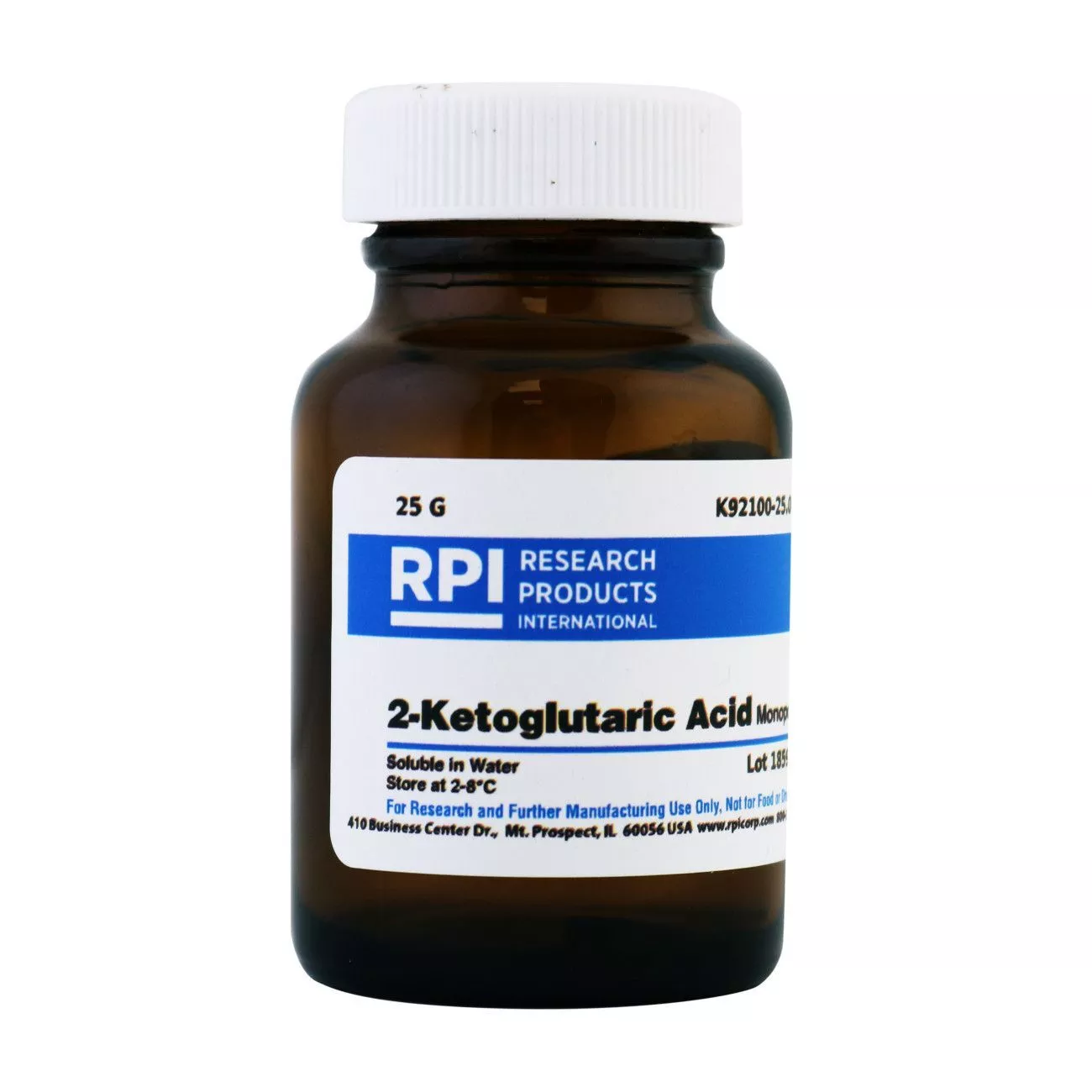 2-Ketoglutaric Acid Monopotassium Salt,25 GramsRP-K92100-25.0