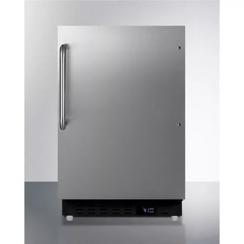 21" Wide Built-In All-Refrigerator,ADA CompliantDoor Swing RHD , Stainless SteelSummit ALR47BCSS