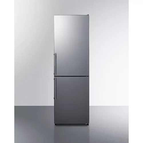 24" Wide Bottom Freezer RefrigeratorRHD , Stainless LookSummit FFBF235PL