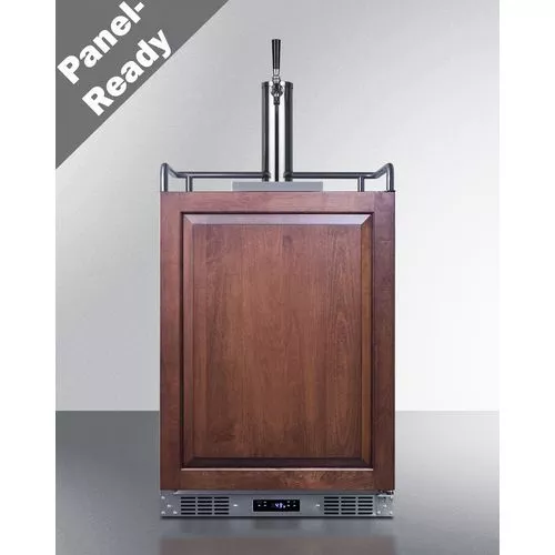 24" Wide Built-In Kegerator(Panel Not Included) Door Swing RHD , Panel ReadySummit SBC682PNRTRIPLE