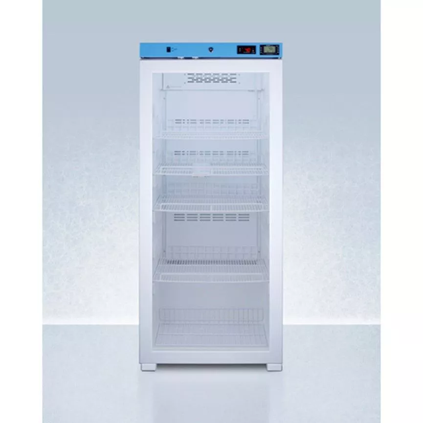 24" Wide Upright Healthcare RefrigeratorRHD , GlassSummit ACR1012G