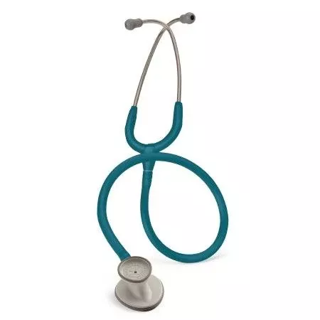3M Classic Stethoscope 3M Littmann Lightweight II S.E. Caribbean Blue 1-Tube 28 Inch Tube Double-Sided Chestpiece - M-466398-3945 | Each