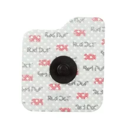 3M ECG Snap Electrode 3M Red Dot Monitoring Radiolucent 3 per Pack - M-486607-1308 | Bag of 3