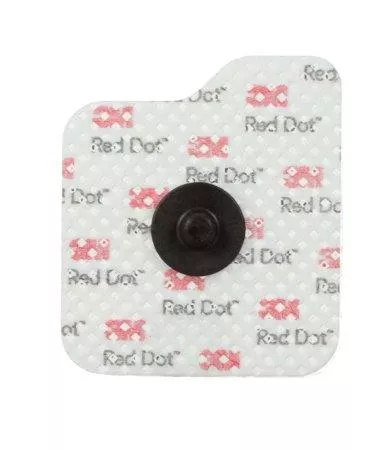 3M ECG Snap Electrode 3M Red Dot Monitoring Radiolucent 5 per Pack - M-435233-3075 | Case of 1000