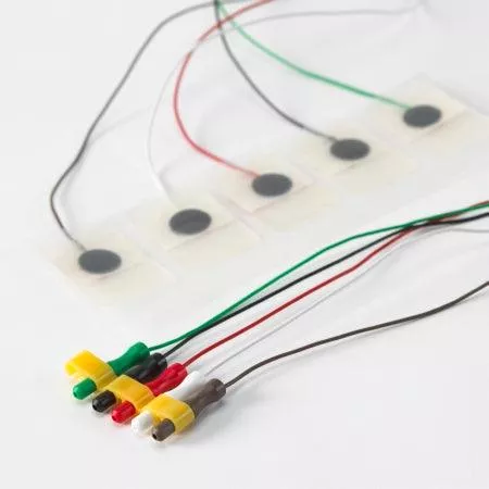 3M ECG Snap Electrode 3M Red Dot Monitoring Radiolucent 5 per Pack - M-724492-2667 | Case of 500