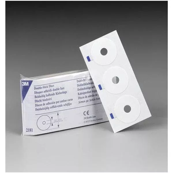 3M Medical Products Disc Tabbed White 1-1/2" 102/Pk