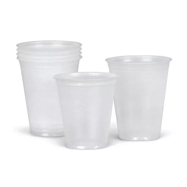 Abaline Paper Products Cup Drinking Plastic 9 oz Translucent 100/Pk, 25 PK/CA (DCC-Y9)