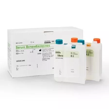 Abbott Reagent Multigent Drugs of Abuse Benzodiazepine (BZO) 200 Tests - M-1030775-4881 | Box of 200