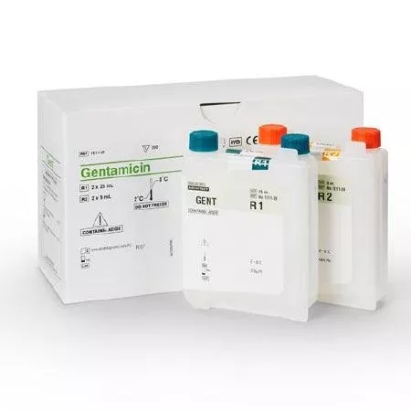 Abbott Reagent Multigent Therapeutic Drug Monitoring Gentamicin 200 Tests - M-885536-2131 | Each