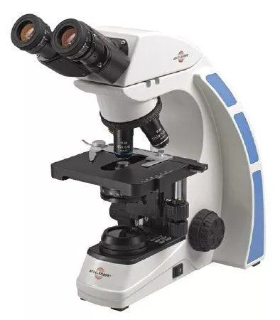Accu-Scope Inc 3000-LED Series Microscope Siedentopf Type Binocular Head Infinity Plan Achromat 20X (4 Objectives) 110 to 240V Mechanical Stage - M-1120855-1675 - Each