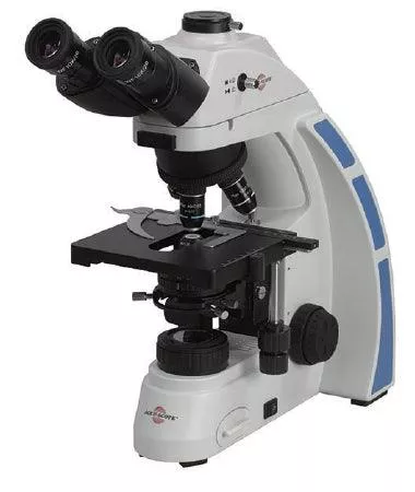 Accu-Scope Inc Accu-Scope EXC-350 Series Microscope Siedentopf Type Trinocular Head 10X, 20X, 40X, 100X Phase Annulli 110 to 240V Mechanical Stage - M-1081352-4037 | Each