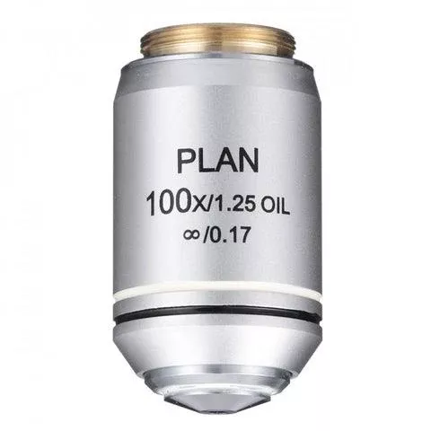 Accu-Scope Inc Objective Lens 0. 018 mm, 100XR, N.A. 1.25 For Accu-Scope Microscope - M-1073193-3257 | Each