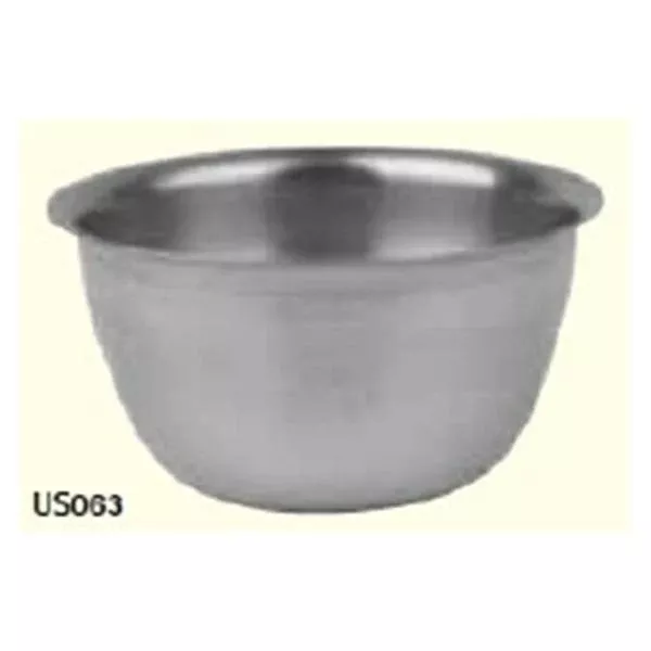 AesculapCup Iodine 6oz Metal Round Silver Ea