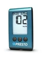 Agamatrix Blood Glucose Meter Wavesense Presto 3 to 12 Second Results Stores Results 7 , 14 and 30 Day Averaging No Coding Required - M-693965-3202 | Each
