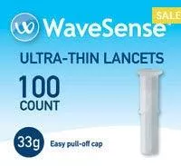Agamatrix Lancet Wavesense Ultra Thin Lancet Needle 33 Gauge - M-638785-2918 | Box of 1