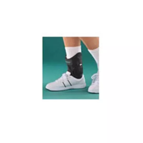 Aircast Brace PTTD AirLift Adult Ankle Thrmplstc Black Size Large Left Ea