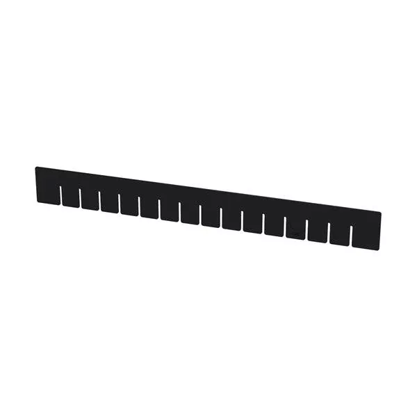 Akro-Mils Divider Box 22x17x3" Black Plastic For 33223 Akro-Grids Bin 6/Pk (42223)