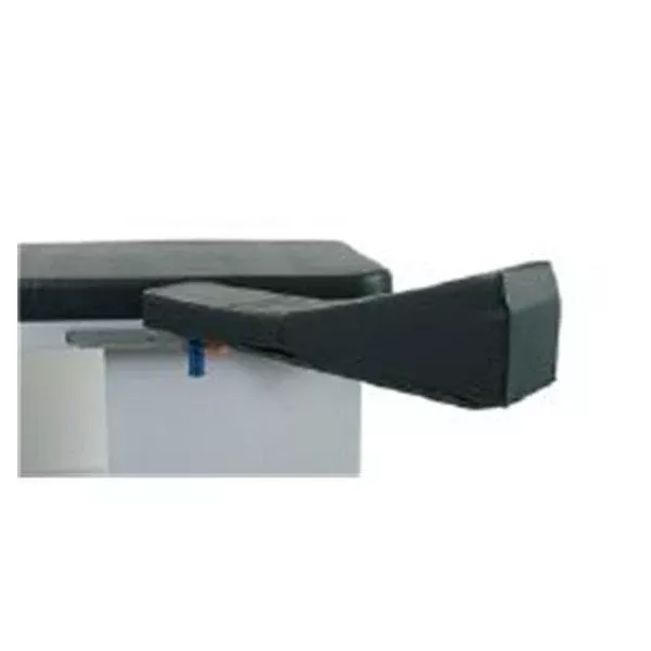 Alimed Cushion Armboard Incline Foam Black Vinyl Cover 6x26" Ea