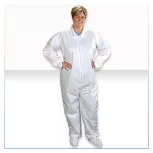 Alpha Protech In Coverall Protective ComforTech Medium White 25/Ca