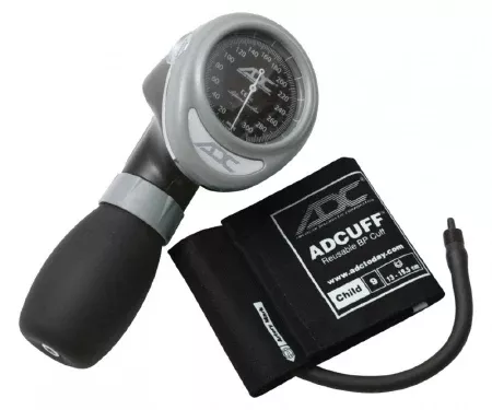 American Diagnostic Corp Aneroid Sphygmomanometer with Cuff Diagnostix 1-Tube Handheld Adult Size 11 Cuff - M-509158-3076 | Each