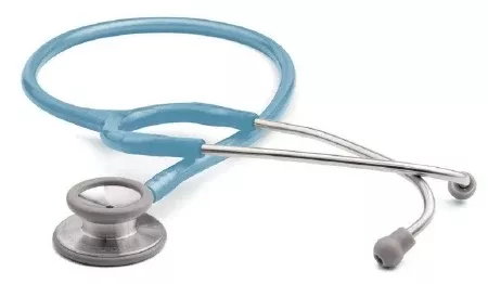 American Diagnostic Corp Classic Stethoscope Adscope 603 Ceil Blue 1-Tube 22 Inch Tube Double-Sided Chestpiece - M-797060-4088 | Each