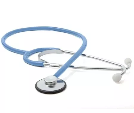 American Diagnostic Corp Classic Stethoscope Proscope 660 Light Blue 1-Tube 21 Inch Tube Single Head Chestpiece - M-256930-4955 | Each