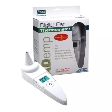 American Diagnostic Corp Tympanic Ear Thermometer Adtemp Ear Probe Handheld - M-491727-2882 | Each