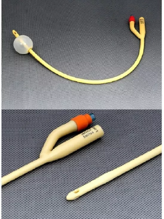 Amsino International Catheter Foley 20Fr 5cc Silicone 2-Way 10/Bx
