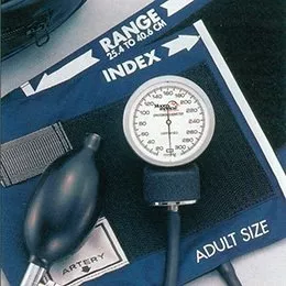 Aneroid Sphygmomanometer with Cuff McKesson Brand 2-Tube Pocket Size Hand Held Child Small Cuff - M-1067633-4420 | Each