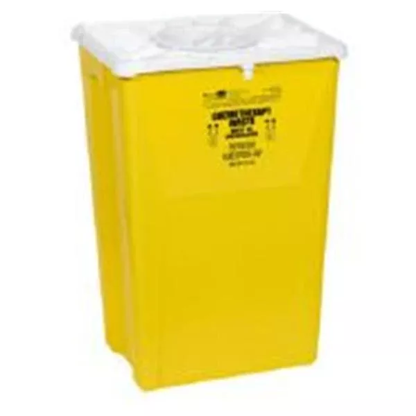 AP Medical Container Chemotherapy Waste MedSMART 18gal Yellow Ea, 7 EA/CA (FGAP60DYC001)