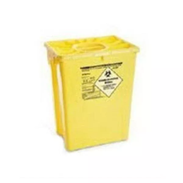 AP Medical Container Sharps 8gal Polyethylene Horizontal Drop Red 9/Ca