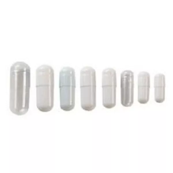 Apothecary Products Capsule Medicine Gelatin Empty Size 3 Transparent 500/Bt