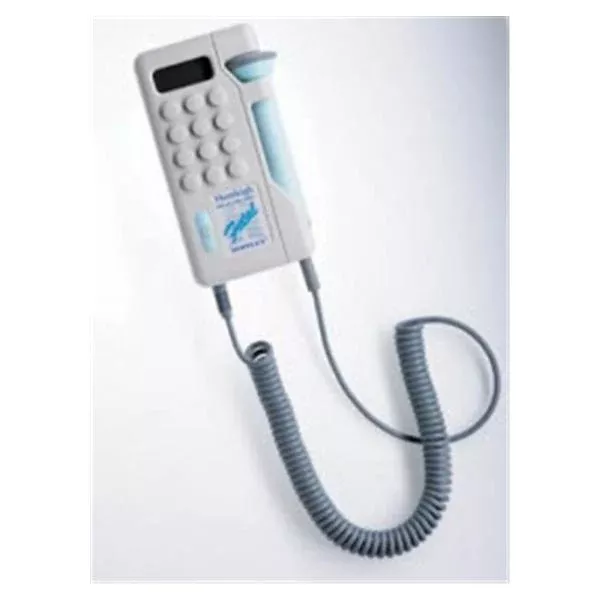 ArjoHuntleighDoppler Handheld Heart Rate Display Obstetrical Probe Ea