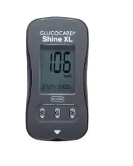 Arkray USA Blood Glucose Meter Glucocard Shine 5 Second Results Stores Up To 250 Results Auto Coding - M-1114287-3908 | Case of 4