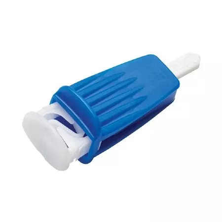 Arkray USA Lancet Assure Low Flow Lancet Needle 1.1 mm Depth 25 Gauge Push Button Activated - M-962942-4936 | Case of 2400