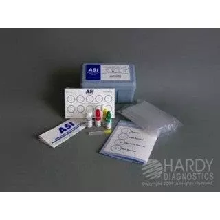 Arlington Scientific RPR Test Card 18 mm, 10 Well For use with RPR Test Kits for Syphilis - M-926757-293 - Box of 300