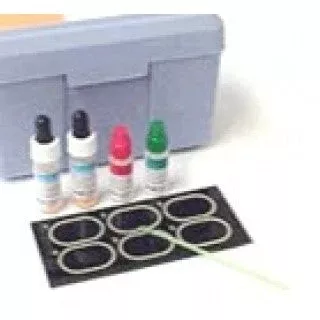 Arlington Scientific Test Card Black, Disposable, 6 Well - M-976729-1762 - Box of 17