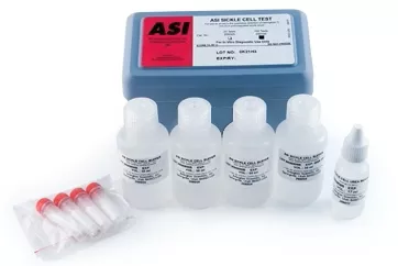 Arlington Scientific Test Kit ASI™ Sickle Cell Test Solubility Test Sickle Cell Disease / Sickle Cell Trait Whole Blood Sample 25 Tests - M-938857-677 - Box of 25