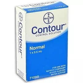 Ascensia Diabetes Care Blood Glucose Control Solution Ascensia Contour Blood Glucose Testing 2.5 mL High Level - M-769247-4360 | Case of 12