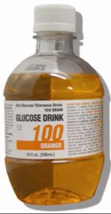 Azer Scientific Glucose Tolerance Beverage Glucose Drink 10 oz. per Bottle Orange Flavor 50 Gram - M-736719-1374 | Each