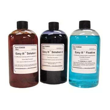 Azer Scientific Stain Kit Easy III 3 X 16 oz. - M-1036480-4568 | Pack of 3