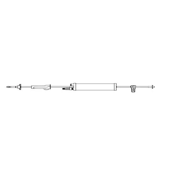 B Braun MedicalBurette Set Metriset Inj Site: 6 20" Priming Volume 3mL 20/Ca