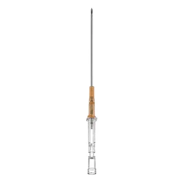 B Braun MedicalCatheter IV Introcan Safety Safety Straight 14gx2" Orange Ea, 50 EA/BX (4252594-02)