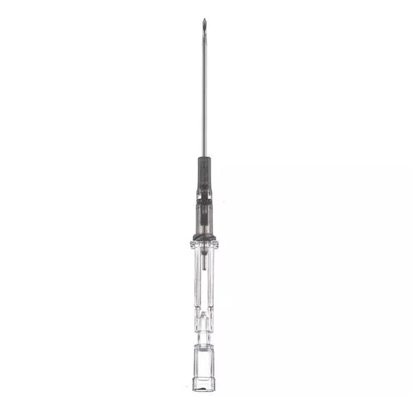 B Braun MedicalCatheter IV Introcan Safety Safety Straight 16gx1-1/4" Gray Ea, 50 EA/BX (4252586-02)