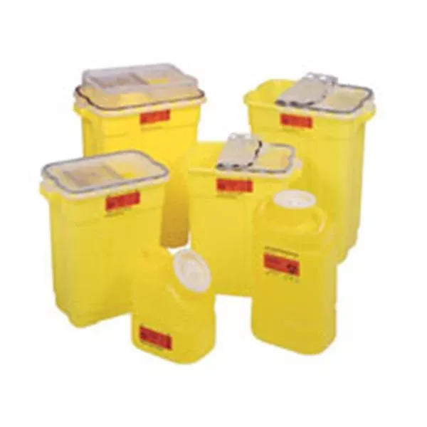 Becton-Dickinson Collector Chemotherapy Sharps 17gal X-Large Yellow 5/Ca