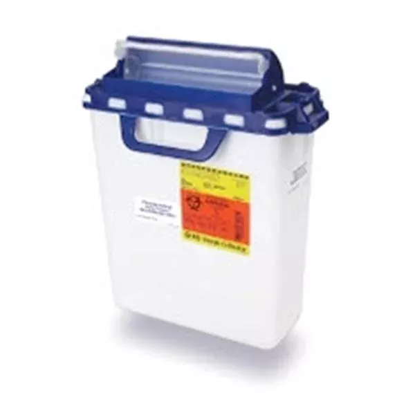 Becton-Dickinson Collector Pharmaceutical Waste 3gal White/Blue Ea, 10 EA/CA (305622)
